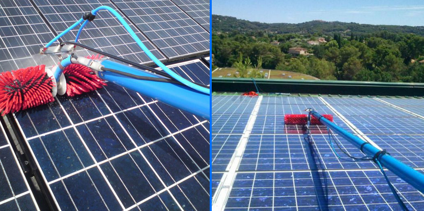 Clean Progress dispose de bons matériels de nettoyage de panneaux photovoltaïques